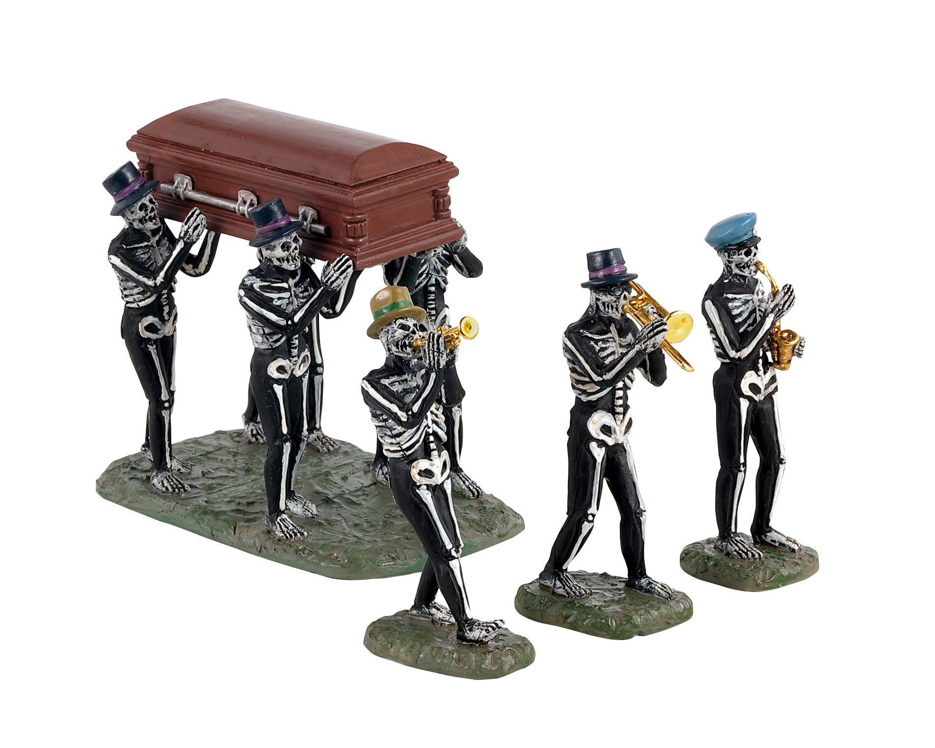 LEMAX Jazz Funeral, set of 4 #13554